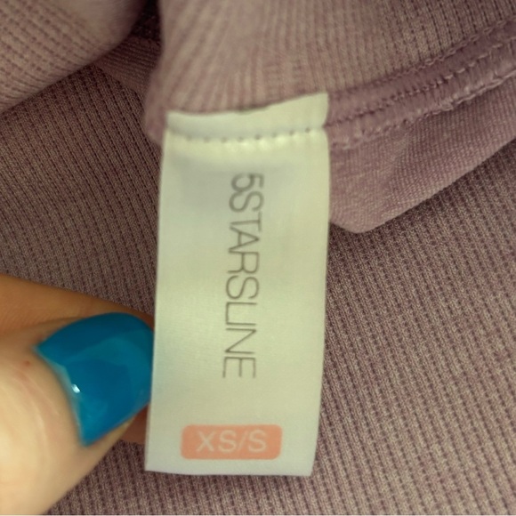 Purple Soft Stretch Leggings - Picture 7 of 8